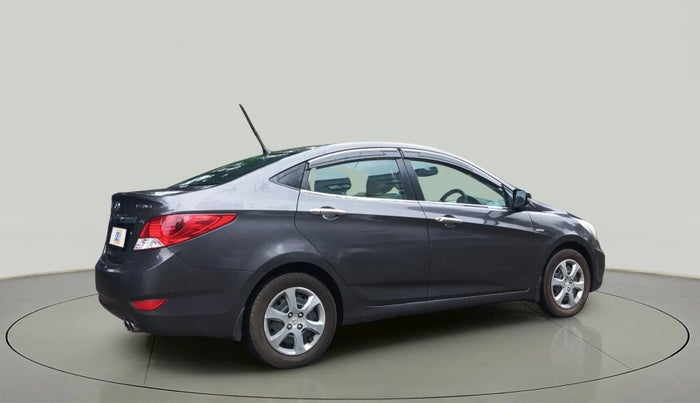 2013 Hyundai Verna FLUIDIC 1.6 VTVT EX, Petrol, Manual, 64,114 km, Right Back Diagonal