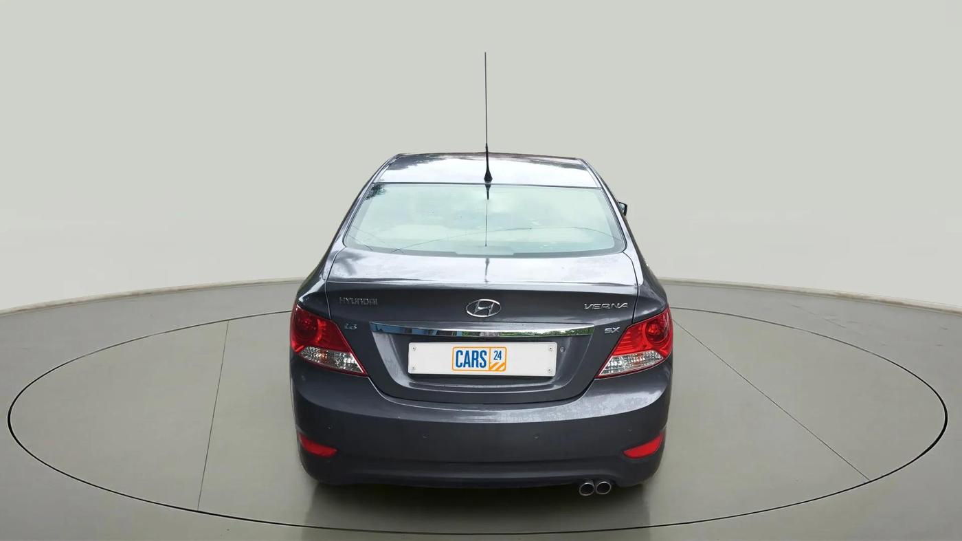 2013 Hyundai Verna FLUIDIC 1.6 VTVT EX, Petrol, Manual, 64,114 km, Back/Rear