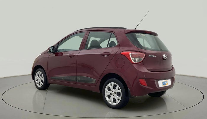 2016 Hyundai Grand i10 SPORTZ 1.2 KAPPA VTVT, Petrol, Manual, 57,602 km, Left Back Diagonal