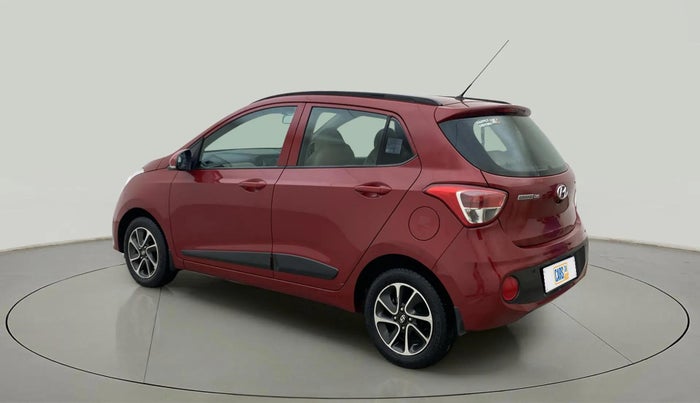 2018 Hyundai Grand i10 SPORTZ AT 1.2 KAPPA VTVT, Petrol, Automatic, 31,812 km, Left Back Diagonal