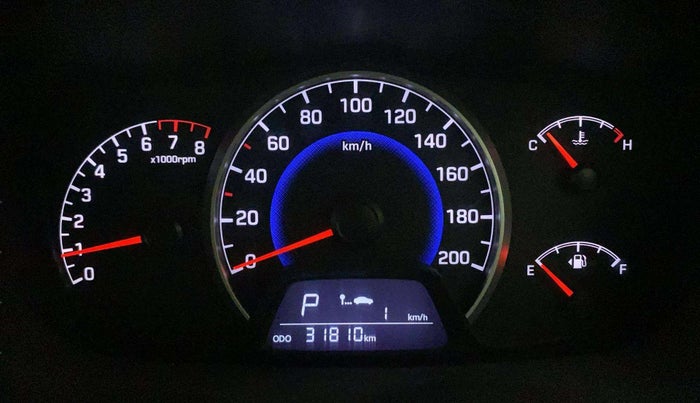 2018 Hyundai Grand i10 SPORTZ AT 1.2 KAPPA VTVT, Petrol, Automatic, 31,812 km, Odometer Image