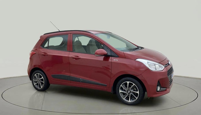 2018 Hyundai Grand i10 SPORTZ AT 1.2 KAPPA VTVT, Petrol, Automatic, 31,812 km, Right Front Diagonal