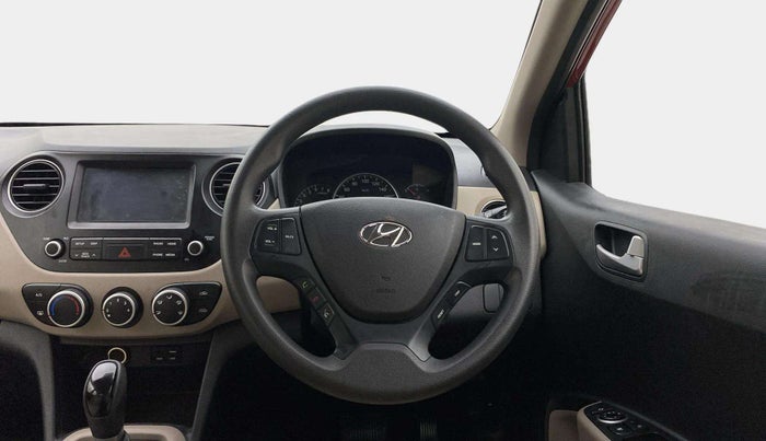 2018 Hyundai Grand i10 SPORTZ AT 1.2 KAPPA VTVT, Petrol, Automatic, 31,812 km, Steering Wheel Close Up