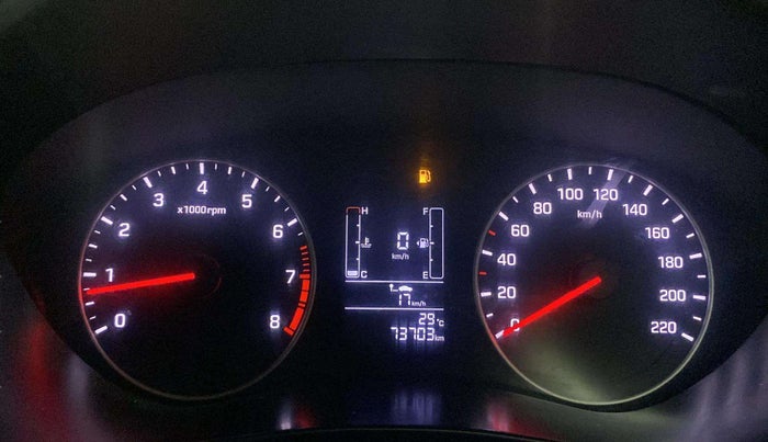 2018 Hyundai Elite i20 MAGNA EXECUTIVE 1.2, CNG, Manual, 73,701 km, Odometer Image