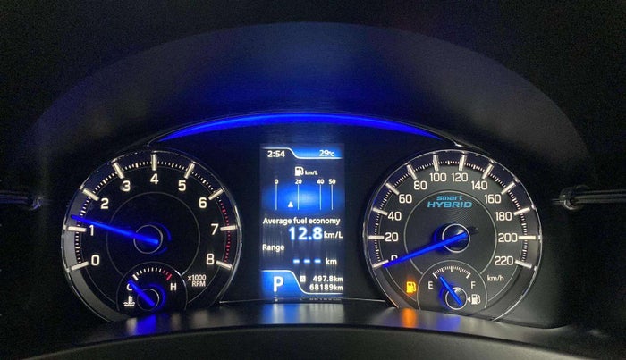 2021 Maruti Ciaz ALPHA  AT 1.5 SHVS PETROL, Petrol, Automatic, 68,181 km, Odometer Image