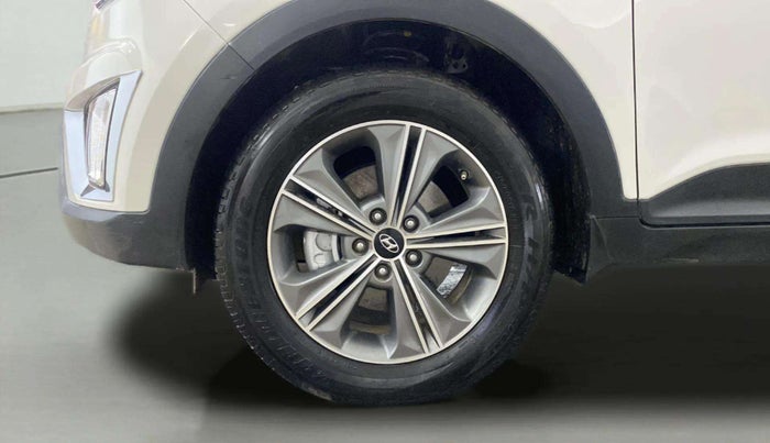 2017 Hyundai Creta SX PLUS AT 1.6 PETROL, Petrol, Automatic, 69,199 km, Left Front Wheel