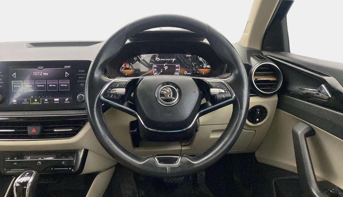 2022 Skoda SLAVIA STYLE 1.5L TSI DSG, Petrol, Automatic, 45,044 km, Steering Wheel Close Up
