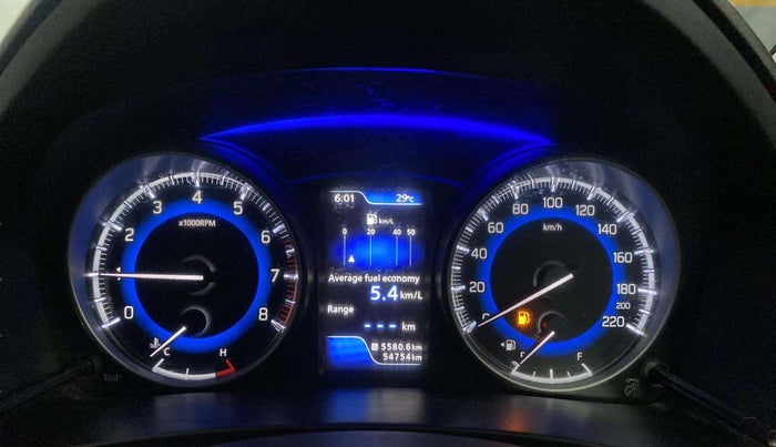 2020 Toyota Glanza G, Petrol, Manual, 54,743 km, Odometer Image