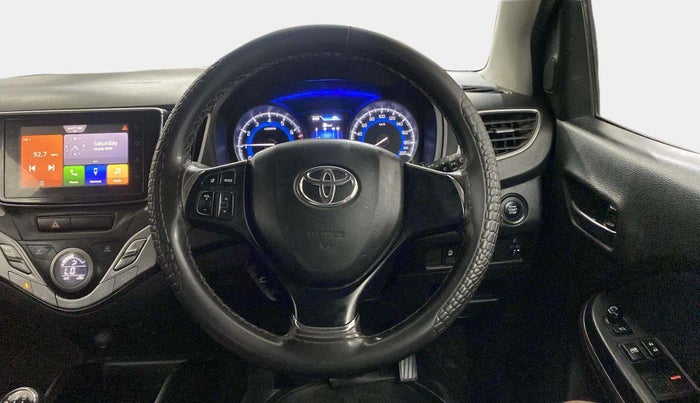2020 Toyota Glanza G, Petrol, Manual, 54,743 km, Steering Wheel Close Up