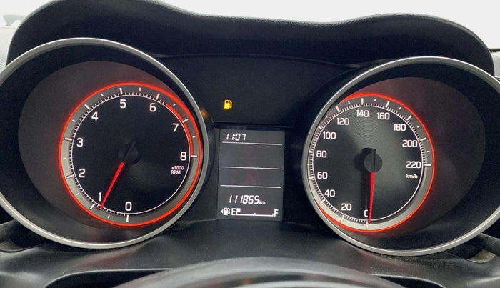 2018 Maruti Swift VXI, Petrol, Manual, 1,11,826 km, Odometer Image