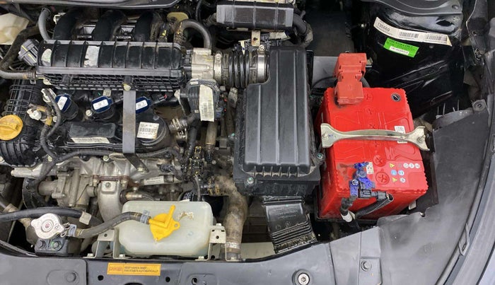 2023 Tata ALTROZ  XZA Plus Sunroof Dark Edition, Petrol, Automatic, 41,837 km, Engine View - Left