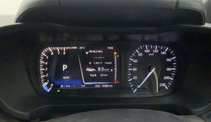 2023 Tata ALTROZ  XZA Plus Sunroof Dark Edition, Petrol, Automatic, 41,837 km, Odometer Image