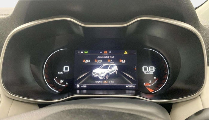 2021 MG ASTOR SHARP 1.5 MT, Petrol, Manual, 44,739 km, Odometer Image