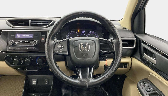 2021 Honda Amaze 1.2L I-VTEC S, Petrol, Manual, 1,11,329 km, Steering Wheel Close Up