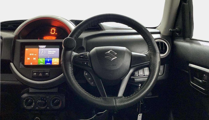 2020 Maruti S PRESSO VXI+, Petrol, Manual, 15,695 km, Steering Wheel Close Up