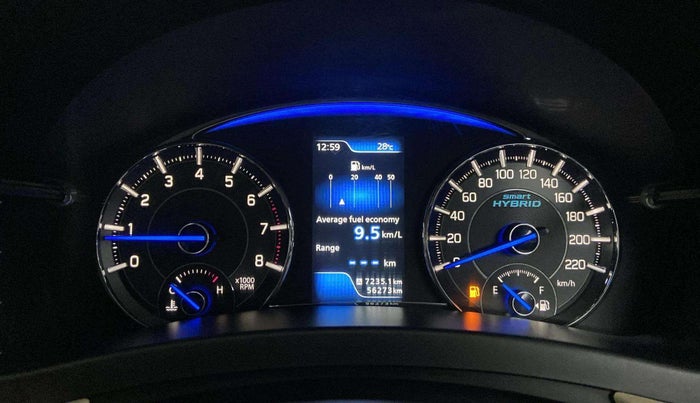2018 Maruti Ciaz DELTA 1.5 SHVS MT PETROL, Petrol, Manual, 56,205 km, Odometer Image