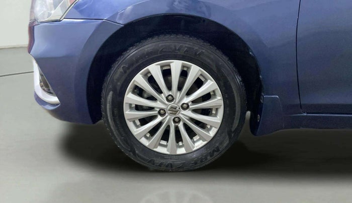 2018 Maruti Ciaz DELTA 1.5 SHVS MT PETROL, Petrol, Manual, 56,205 km, Left Front Wheel