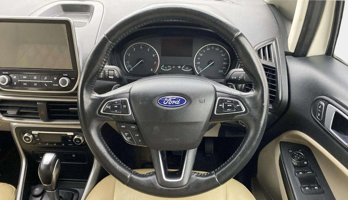 2020 Ford Ecosport TITANIUM + 1.5L PETROL AT, Petrol, Automatic, 34,079 km, Steering Wheel Close Up