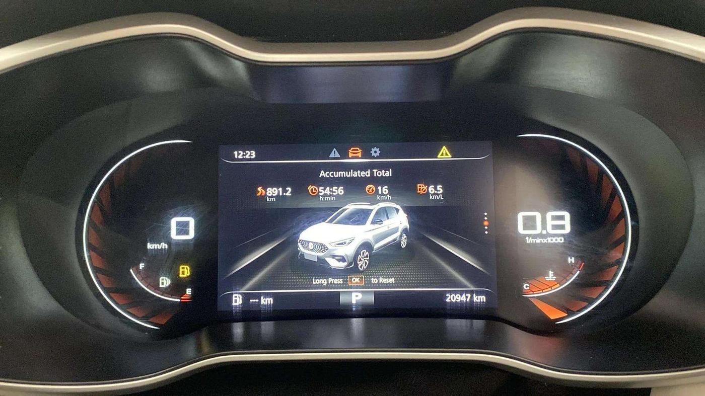 2021 MG ASTOR SMART 1.5 CVT, Petrol, Automatic, 20,946 km, Odometer Image