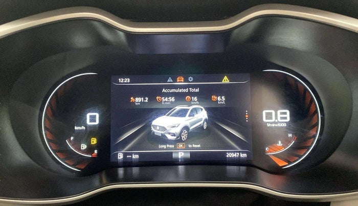 2021 MG ASTOR SMART 1.5 CVT, Petrol, Automatic, 20,946 km, Odometer Image
