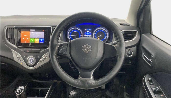 2021 Maruti Baleno ZETA PETROL 1.2, Petrol, Manual, 1,15,235 km, Steering Wheel Close Up