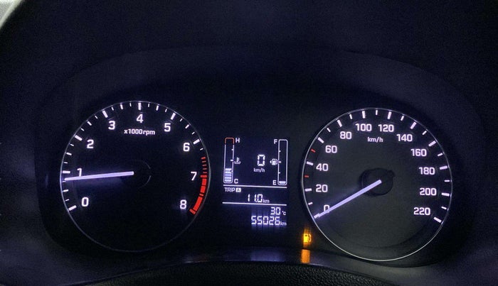 2015 Hyundai Creta SX PLUS 1.6 PETROL, Petrol, Manual, 55,015 km, Odometer Image