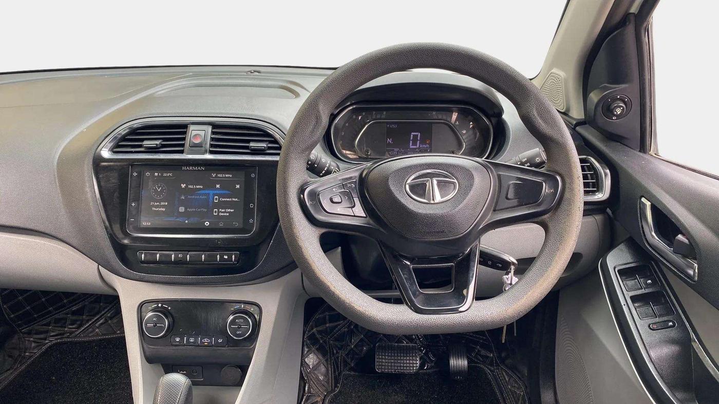 2020 Tata Tiago XZA PLUS PETROL, Petrol, Automatic, 40,396 km, Steering Wheel Close Up