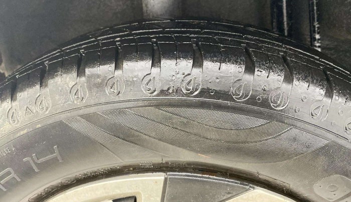 2020 Datsun Redi Go T(O), Petrol, Manual, 28,097 km, Right Rear Tyre Tread