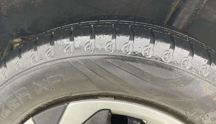 2020 Datsun Redi Go T(O), Petrol, Manual, 28,097 km, Left Rear Tyre Tread