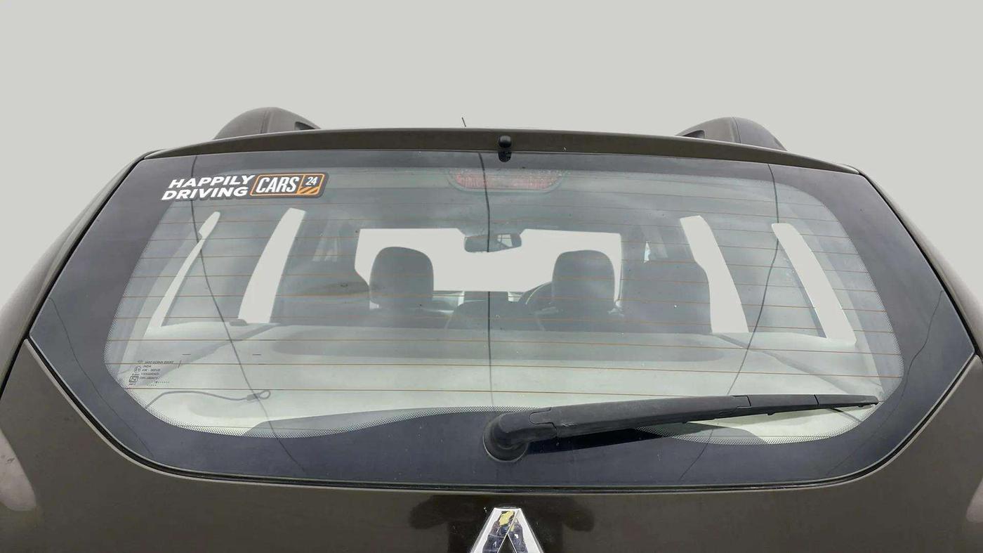2018 Renault Duster RXS CVT, Petrol, Automatic, 69,819 km, Rear Windshield
