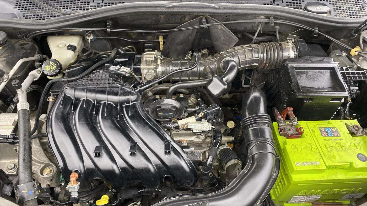 2018 Renault Duster RXS CVT, Petrol, Automatic, 69,819 km, Engine View