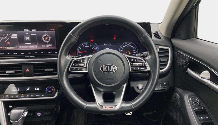 2020 KIA SELTOS GTX PLUS DCT 1.4 PETROL, Petrol, Automatic, 1,04,722 km, Steering Wheel Close Up