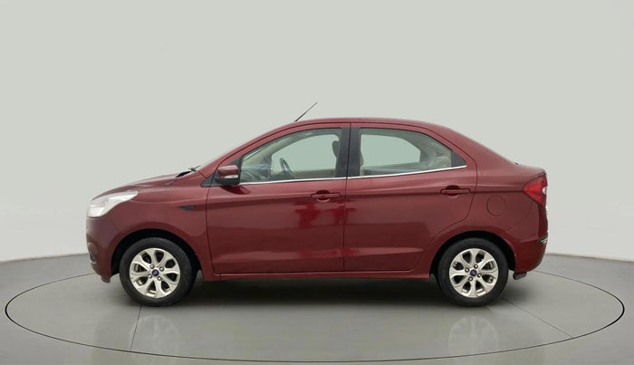 2017 Ford Figo Aspire TITANIUM 1.2 PETROL, CNG, Manual, 46,326 km, Left Side