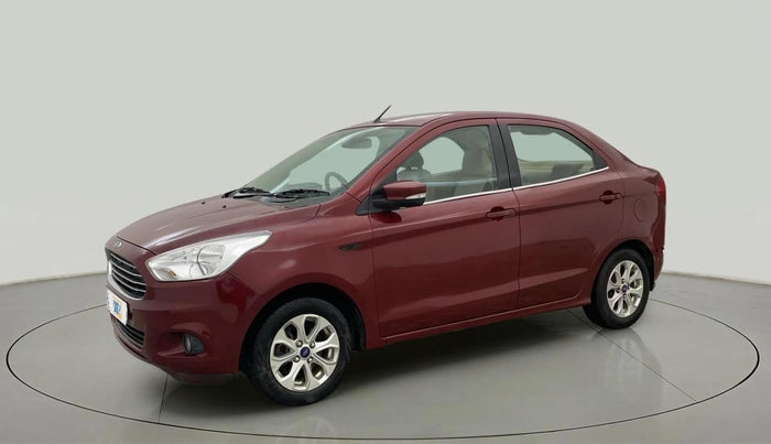 2017 Ford Figo Aspire TITANIUM 1.2 PETROL, CNG, Manual, 46,326 km, Left Front Diagonal