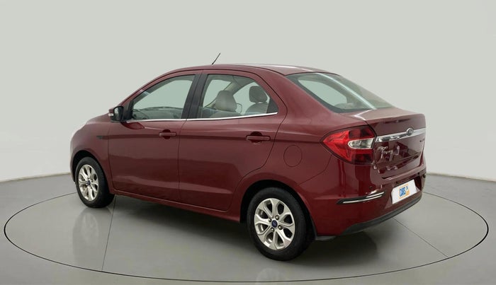 2017 Ford Figo Aspire TITANIUM 1.2 PETROL, CNG, Manual, 46,326 km, Left Back Diagonal