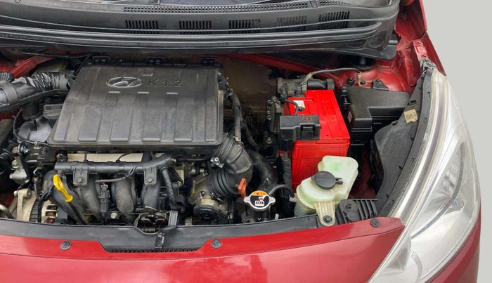 2017 Hyundai Grand i10 SPORTZ (O) AT 1.2 KAPPA VTVT, Petrol, Automatic, 78,983 km, Engine View - Left