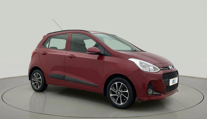 2017 Hyundai Grand i10 SPORTZ (O) AT 1.2 KAPPA VTVT, Petrol, Automatic, 78,983 km, Right Front Diagonal