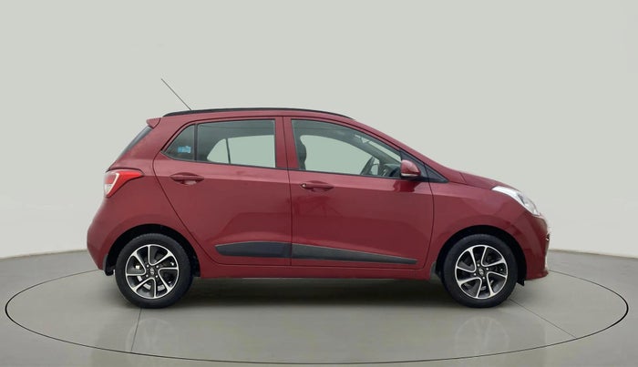 2017 Hyundai Grand i10 SPORTZ (O) AT 1.2 KAPPA VTVT, Petrol, Automatic, 78,983 km, Right Side View