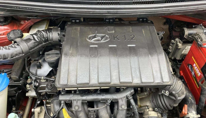 2017 Hyundai Grand i10 SPORTZ (O) AT 1.2 KAPPA VTVT, Petrol, Automatic, 78,983 km, Engine View