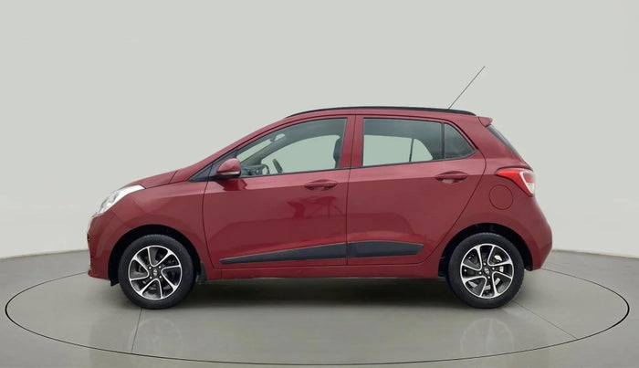 2017 Hyundai Grand i10 SPORTZ (O) AT 1.2 KAPPA VTVT, Petrol, Automatic, 78,983 km, Left Side