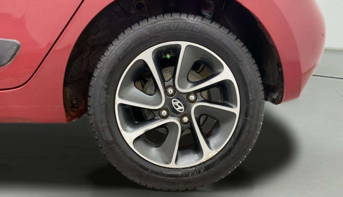 2017 Hyundai Grand i10 SPORTZ (O) AT 1.2 KAPPA VTVT, Petrol, Automatic, 78,983 km, Left Rear Wheel