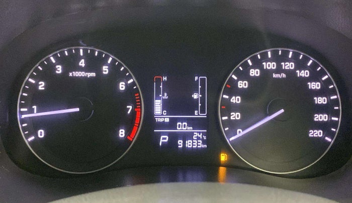 2016 Hyundai Creta SX PLUS AT 1.6 PETROL, Petrol, Automatic, 91,849 km, Odometer Image