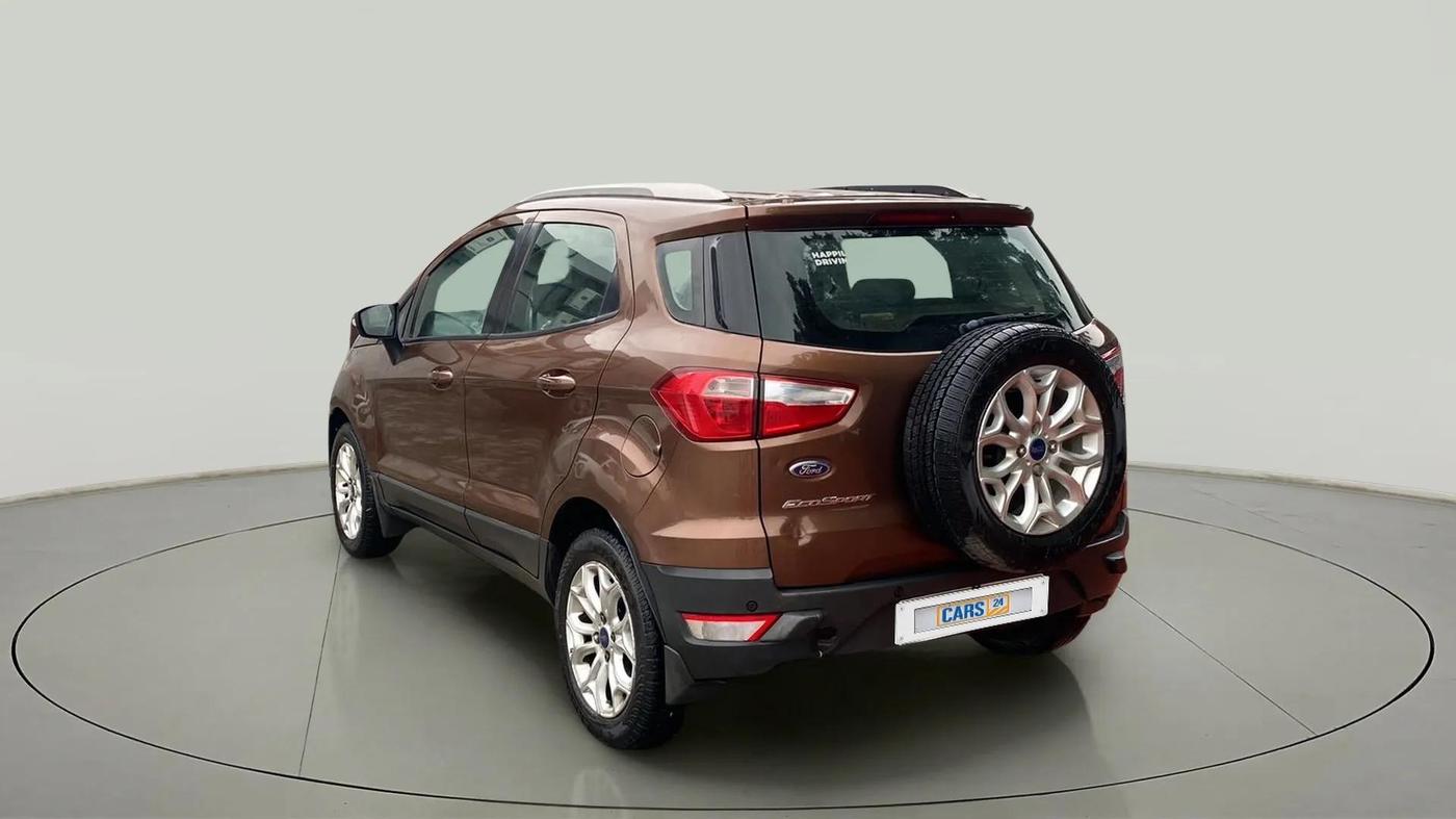 2016 Ford Ecosport TITANIUM 1.5L DIESEL, Diesel, Manual, 68,813 km, Left Back Diagonal