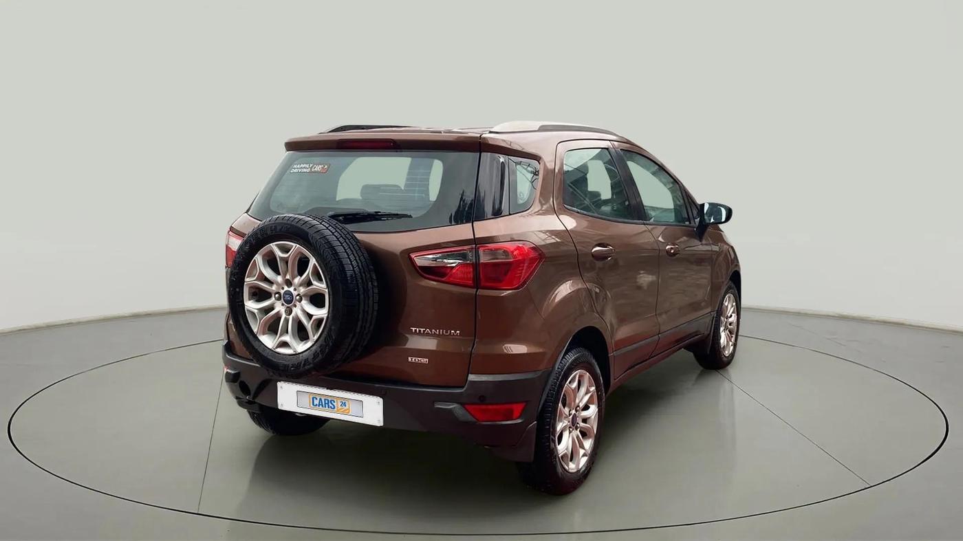 2016 Ford Ecosport TITANIUM 1.5L DIESEL, Diesel, Manual, 68,813 km, Right Back Diagonal