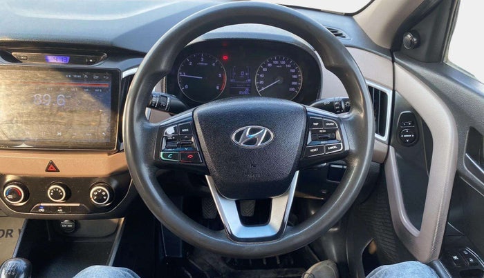 2019 Hyundai Creta E PLUS 1.6 DIESEL, Diesel, Manual, 85,301 km, Steering Wheel Close Up