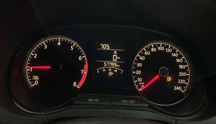 2018 Volkswagen Polo COMFORTLINE 1.0L MPI, Petrol, Manual, 57,790 km, Odometer Image