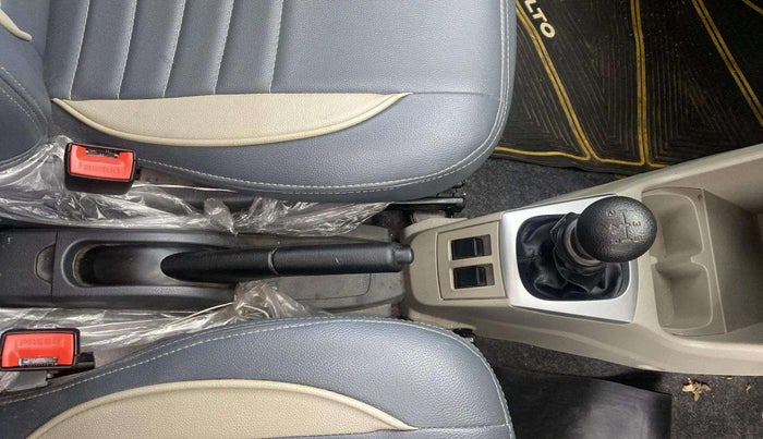 2017 Maruti Alto K10 VXI, Petrol, Manual, 7,712 km, Gear Lever