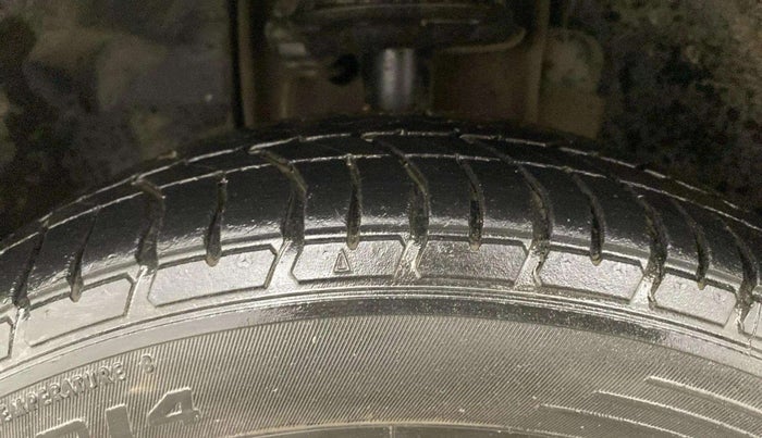2017 Tata Tiago XTA PETROL, Petrol, Automatic, 56,993 km, Left Front Tyre Tread