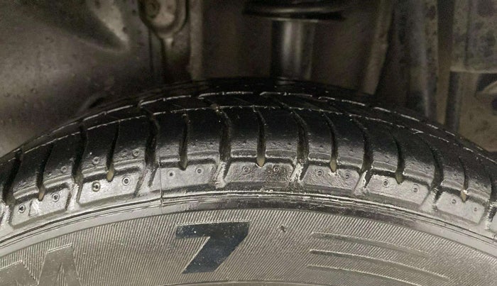 2017 Tata Tiago XTA PETROL, Petrol, Automatic, 56,993 km, Left Rear Tyre Tread