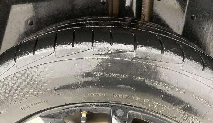 2020 MG HECTOR SHARP 1.5 DCT PETROL, Petrol, Automatic, 62,170 km, Left Rear Tyre Tread